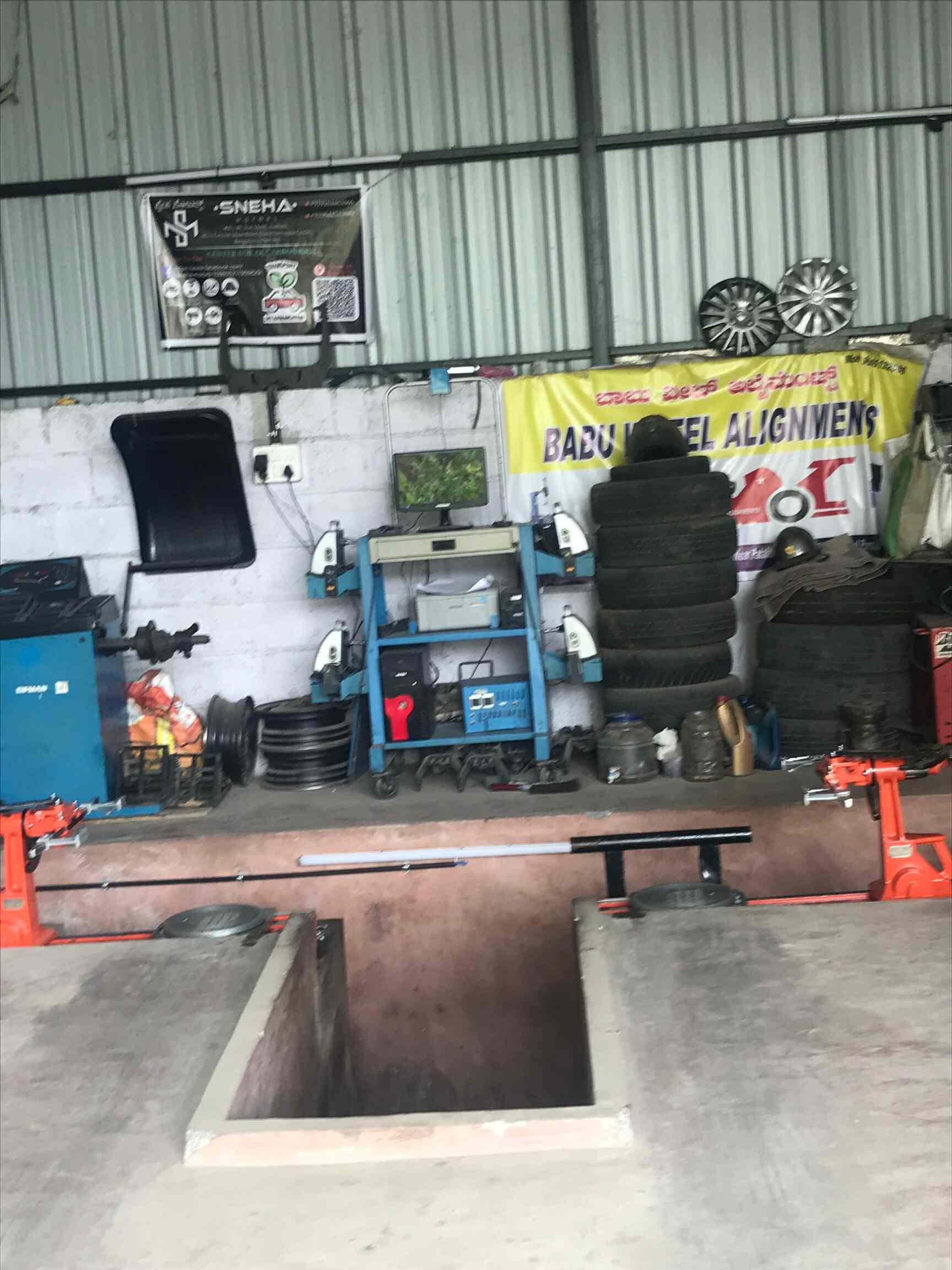 Babu Wheel Alignment in Uttarahalli,Bangalore Best Wheel Alignment