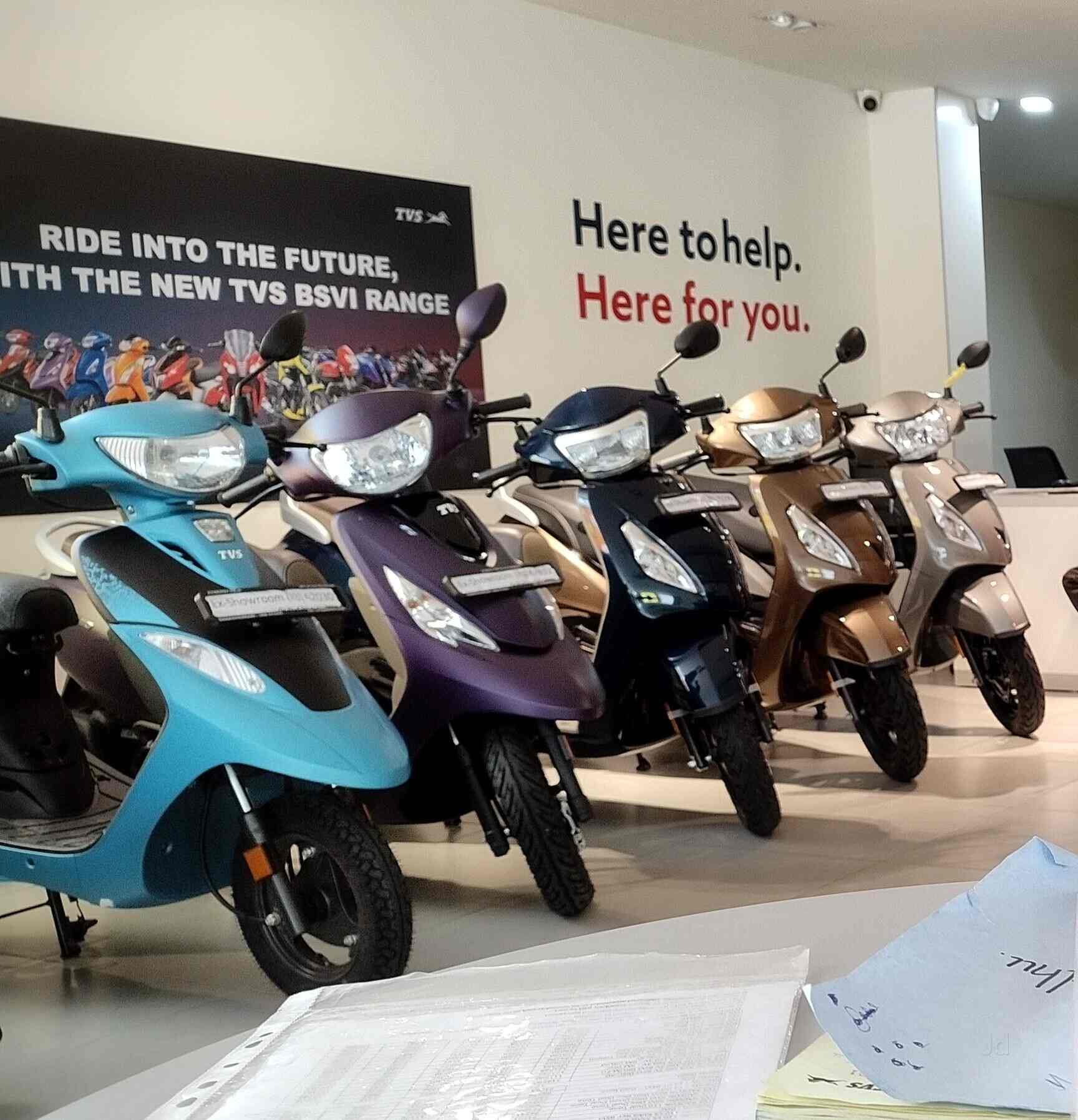 Tvs scooty service near me 2025