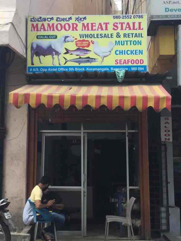 Mamoor Meat Stall in Koramangala 5th Block,Bangalore Best Suguna