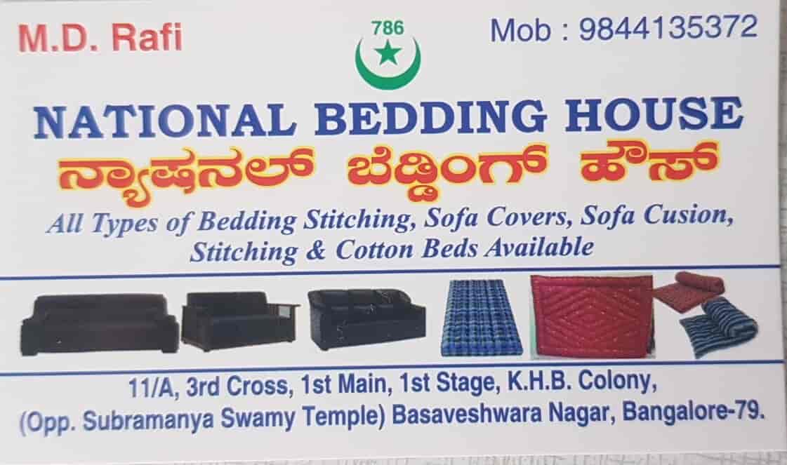National Bedding House in Basaveshwara Nagar,Bangalore Best Sofa