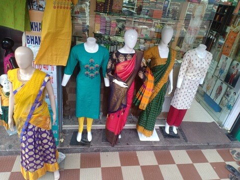 Khadi bhandar sarees on sale