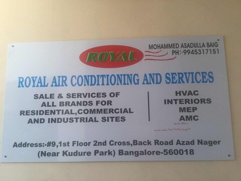 Royal Air-conditioning and Services in Chamarajpet,Bangalore - Best  Lloyd-Split AC Repair u0026 Services in Bangalore - Justdial
