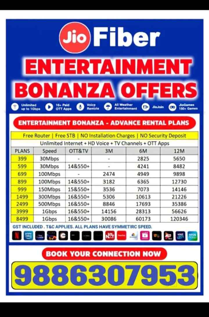 Top Reliance Broadband Service Providers in Bangalore Best