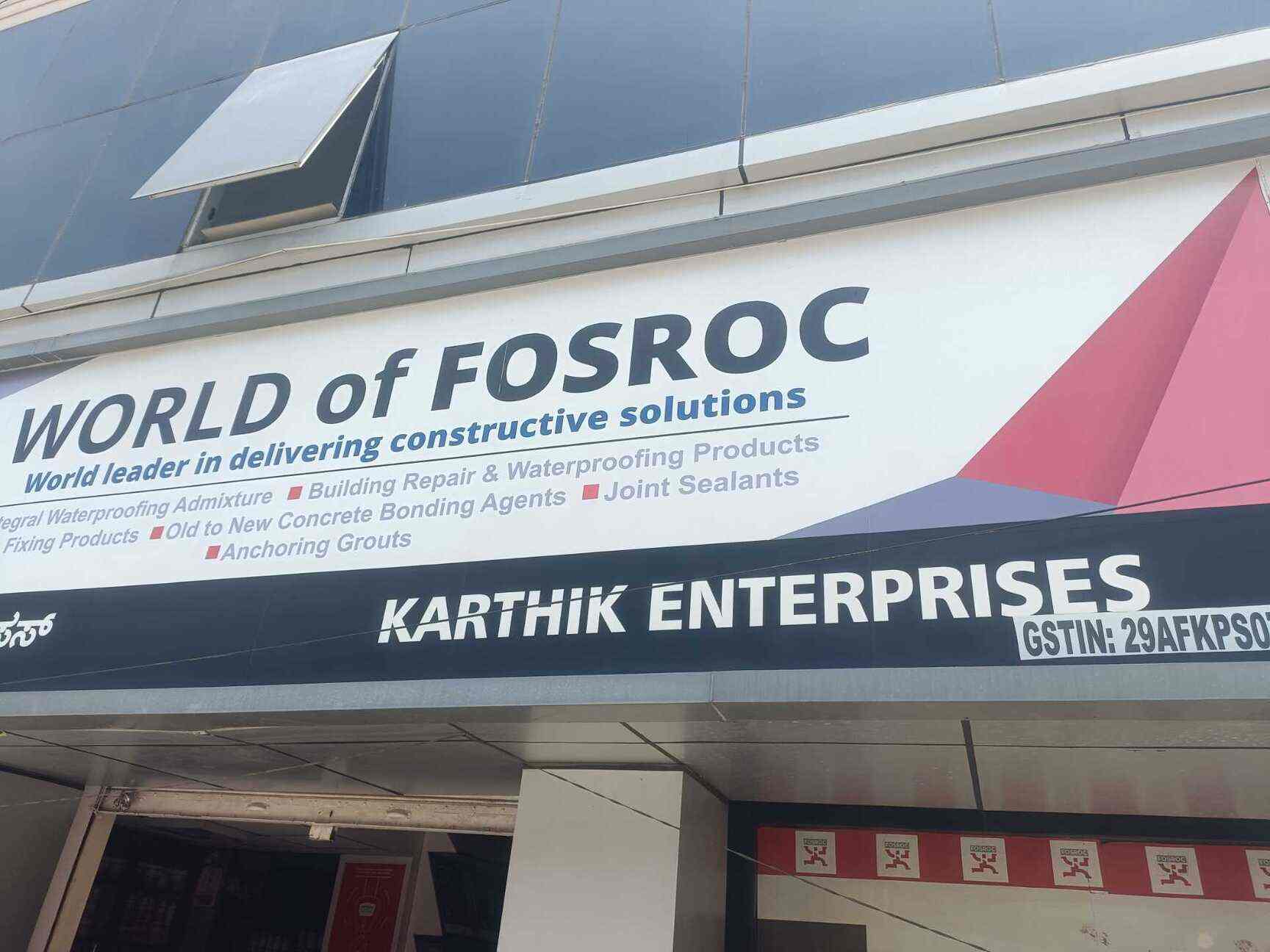 Top Fosroc Construction Chemical Distributors in Bangalore