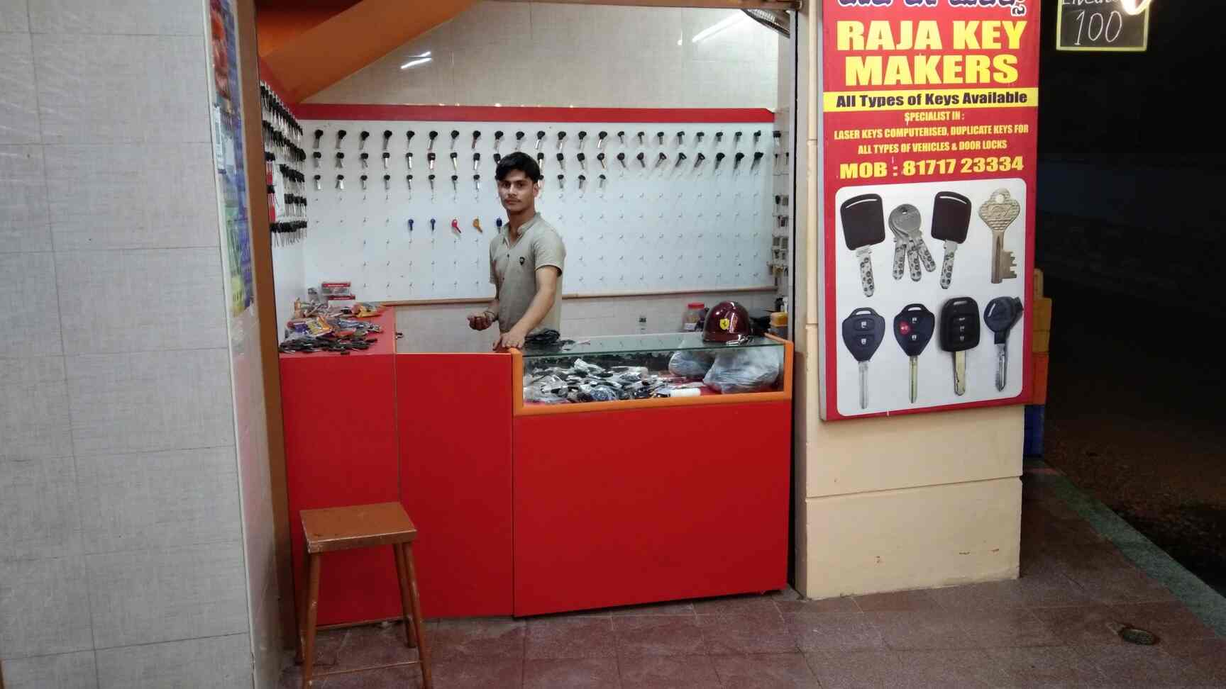 Raja Key Makers, Kalyan Nagar Duplicate Key Makers in Bangalore