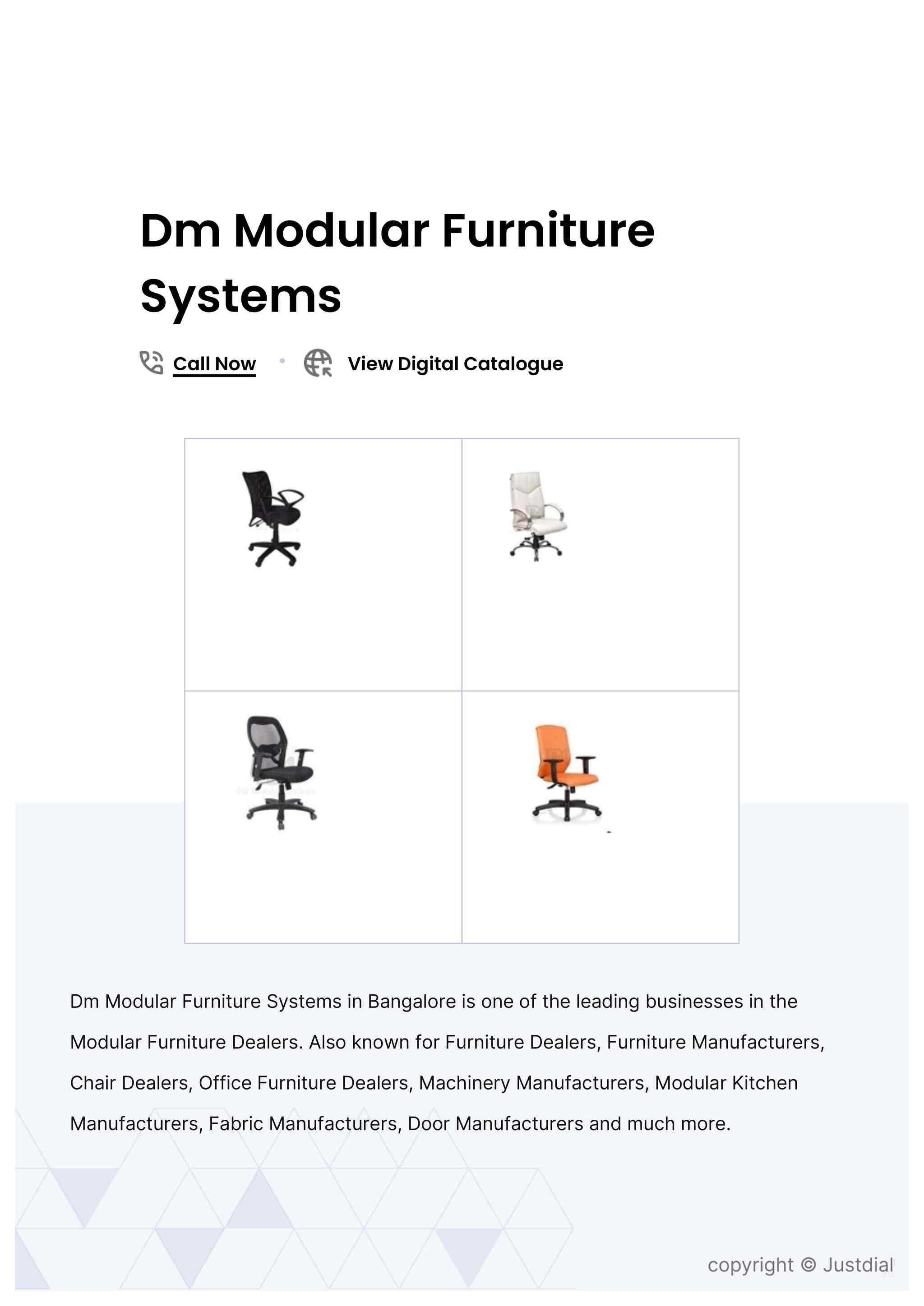 Dm modular furniture systems discount