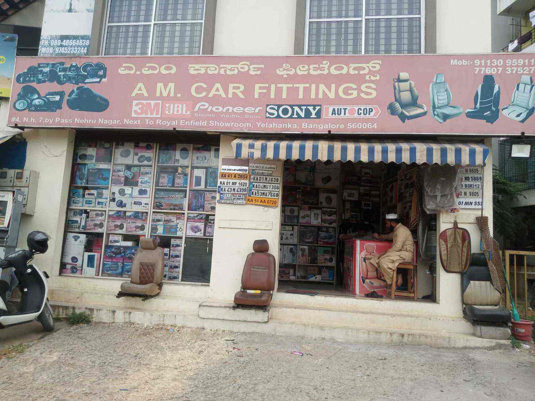 A.M Car Fittings in Yelahanka,Bangalore Best Car Accessory Dealers in