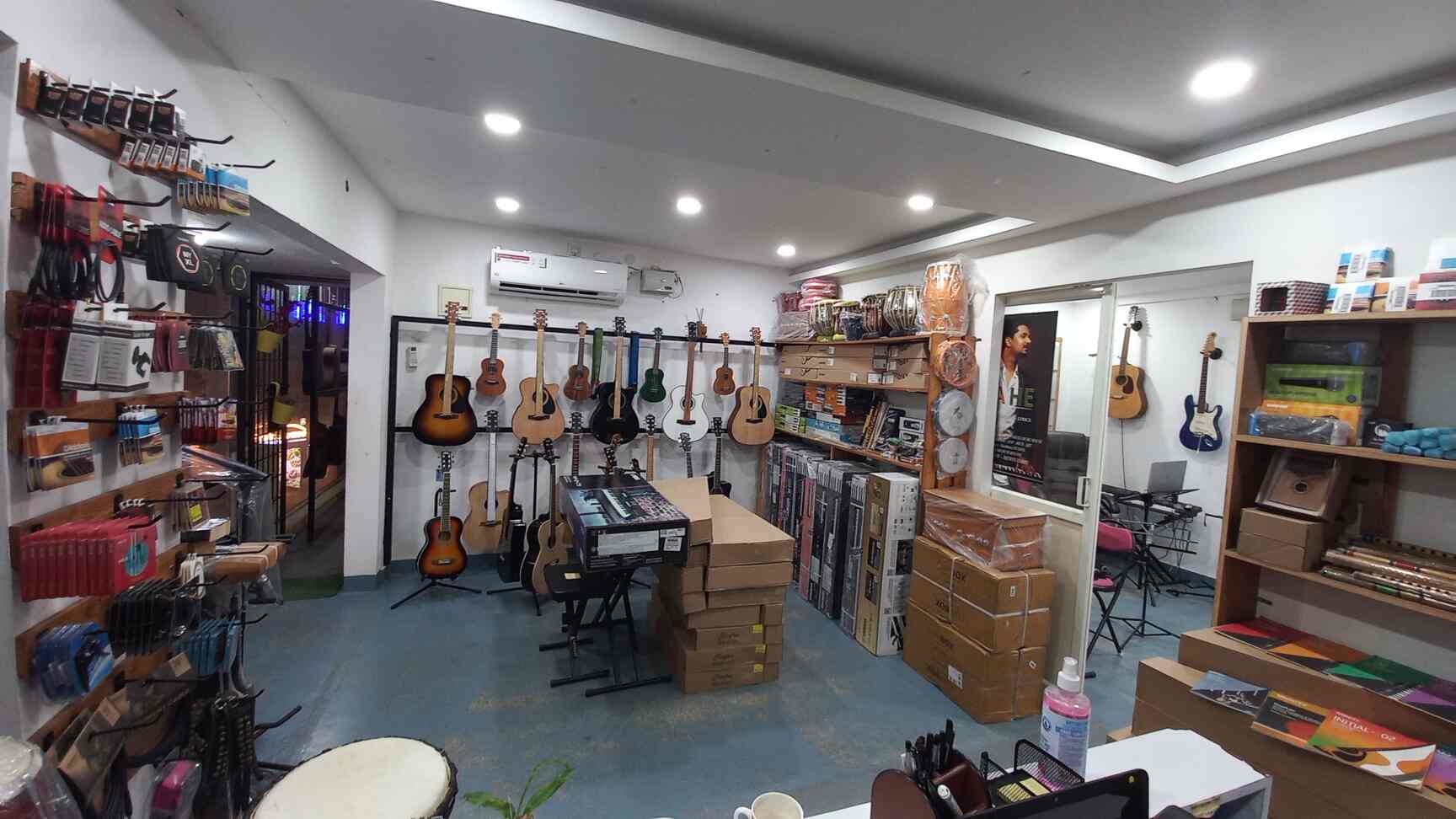 Musical Instrument Dealers in New Bel Road, Bangalore Music