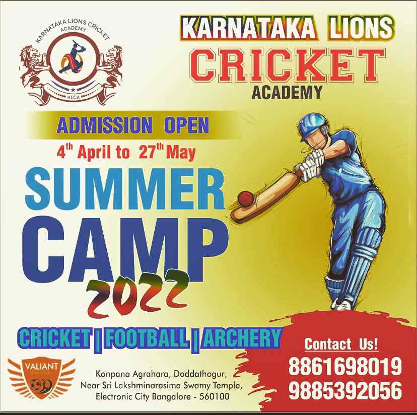 Top Cricket Ground On Rent in Electronic City Phase 1 Best Cricket