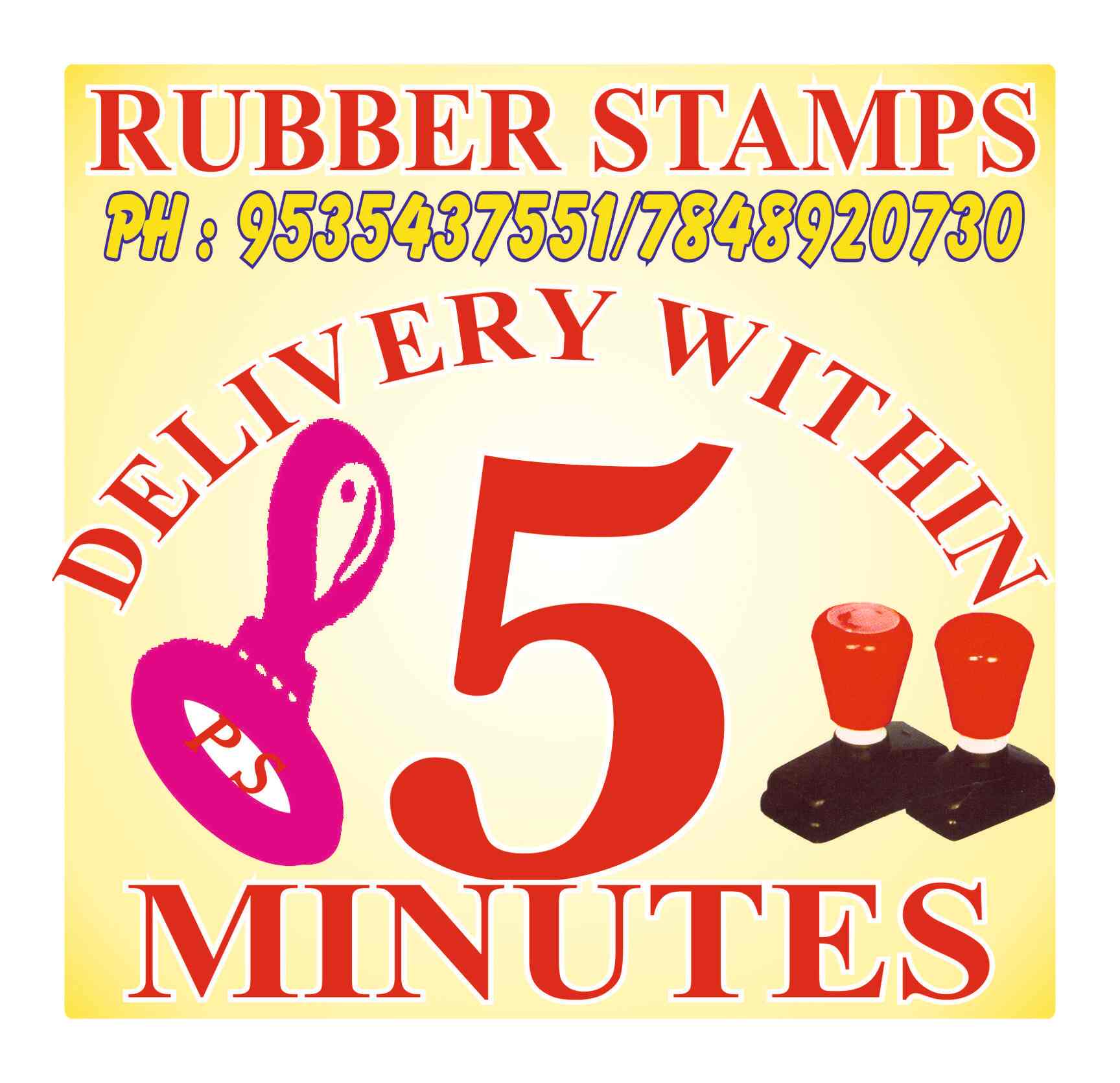 Top Rubber Stamp Dealers in Banaswadi Main Road Best Round Rubber