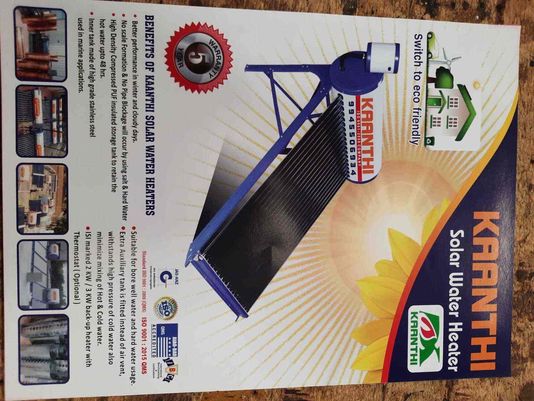 Kaanthi Solaar System, T Dasarahalli Geyser Repair & Services in