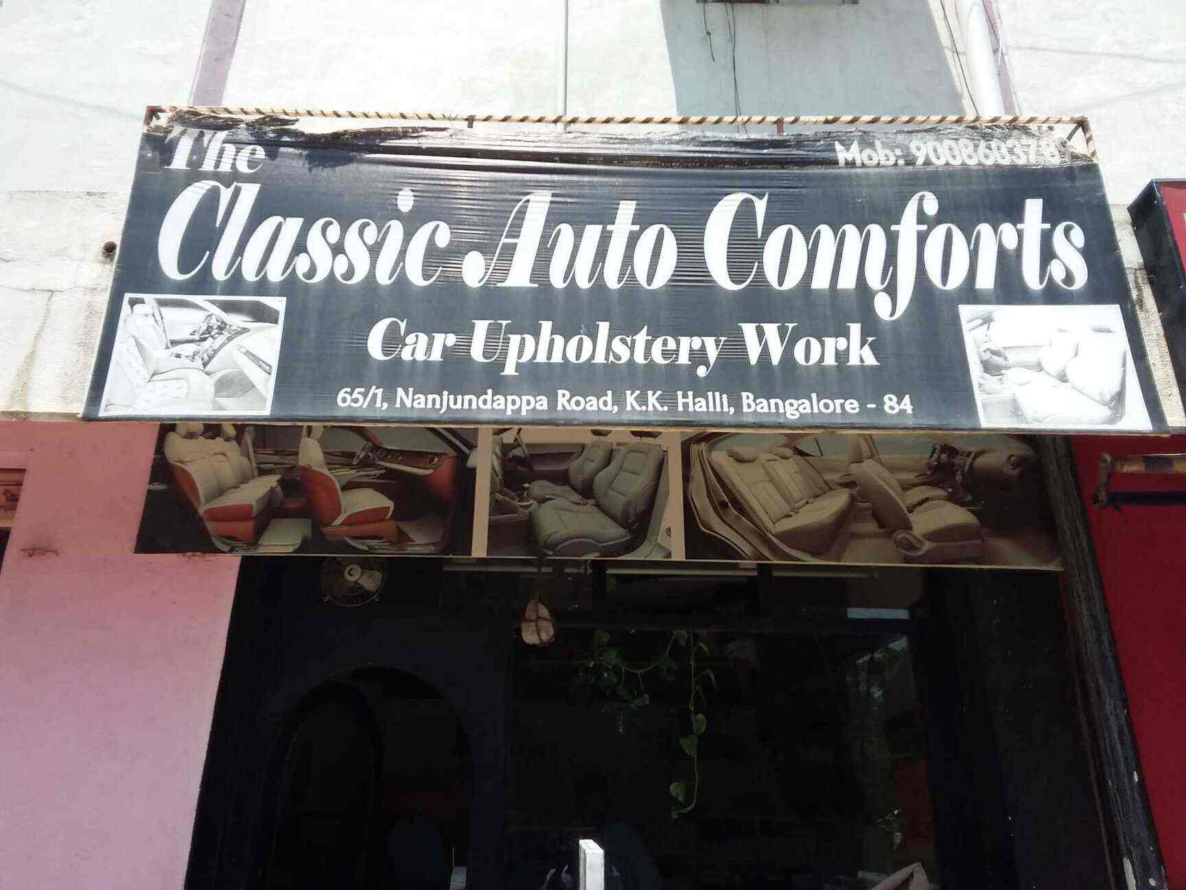 Classic Auto Comfort in Kammanahalli,Bangalore Best Car Upholstery Dealers in Bangalore Justdial