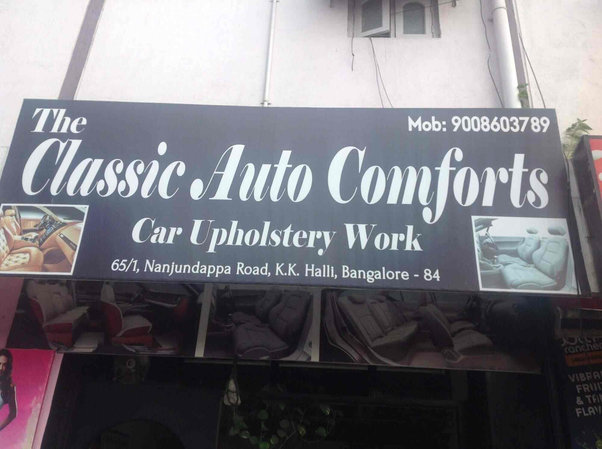 Classic Auto Comfort in Kammanahalli,Bangalore Best Car Upholstery Dealers in Bangalore Justdial