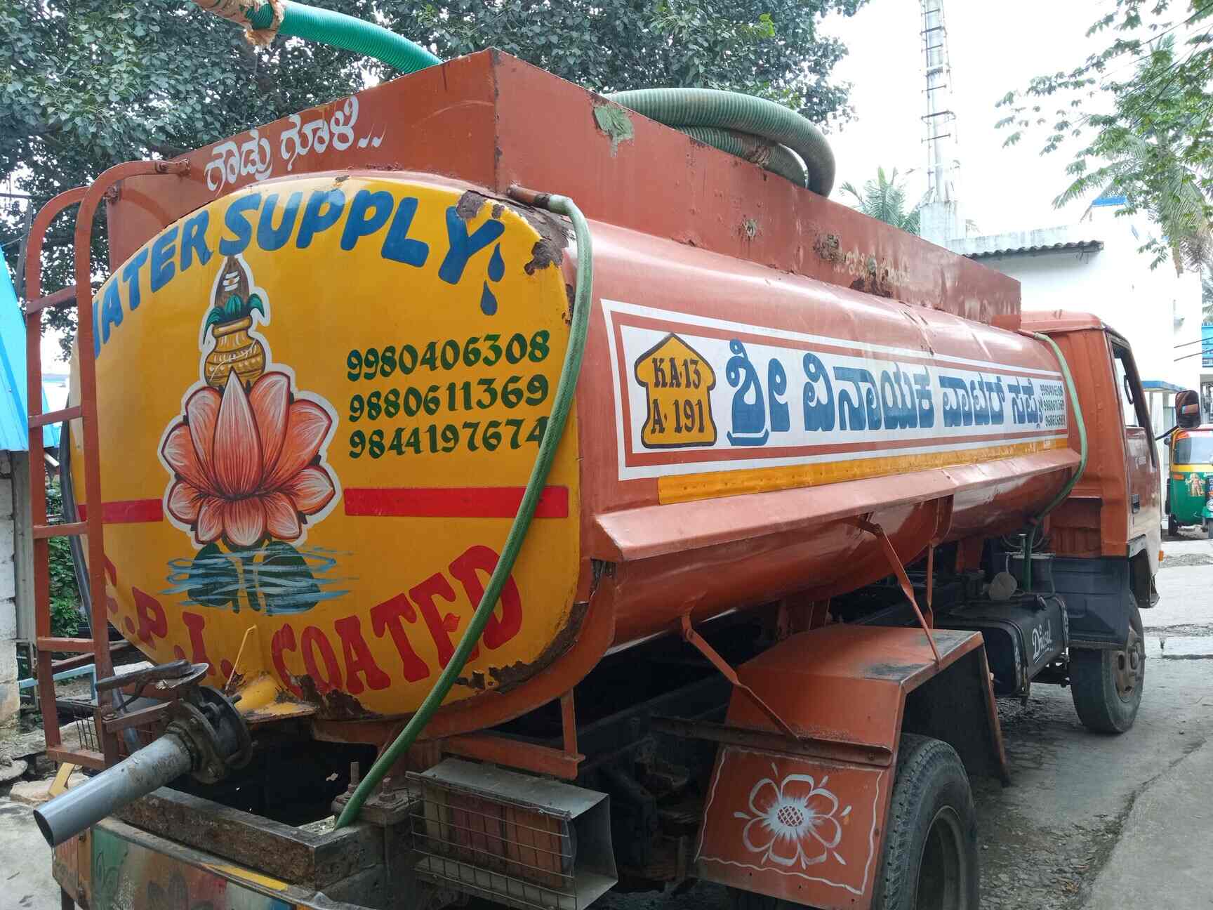 Sri Vinayaka Water Supply in Bangalore Best Water Suppliers in