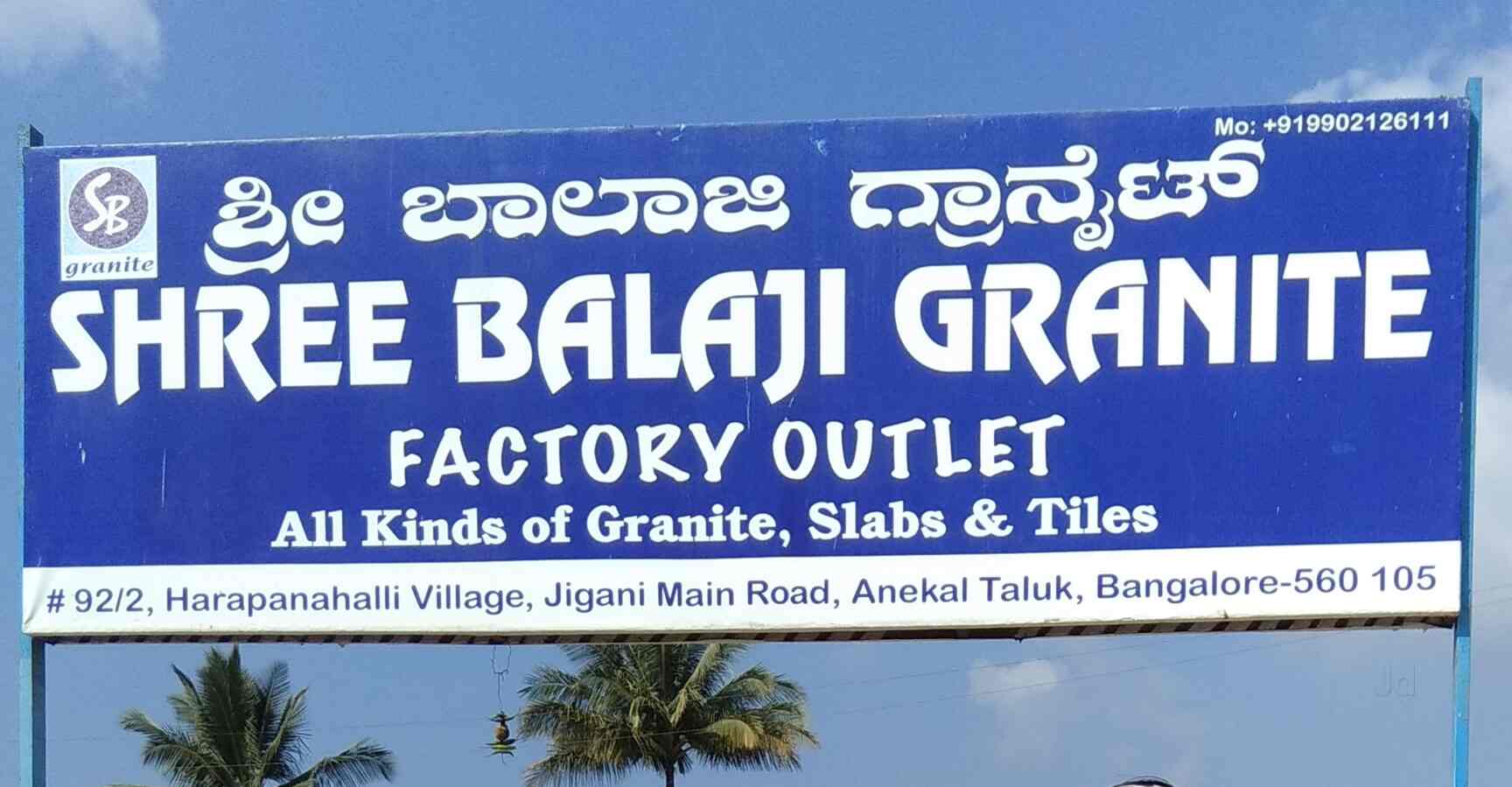Catalogue Sri Balaji Granite in Jigani , Bangalore Justdial