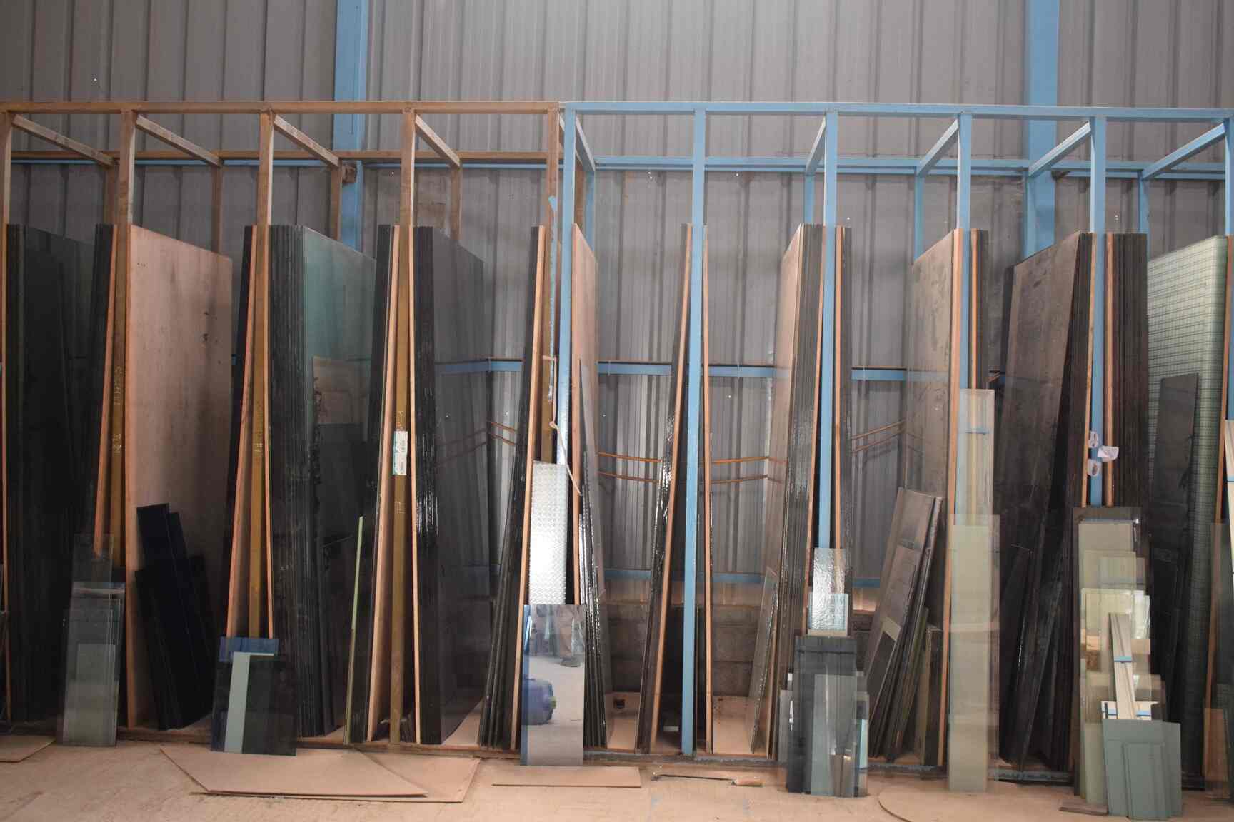 M M Glass House in Kothanur,Bangalore Best Stained Glass Job Works in