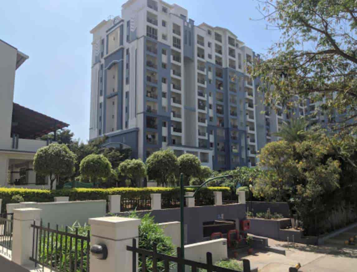 3 BHK Flat in Adarsh Rhythm Apartments in Panduranga Nagar, Bangalore