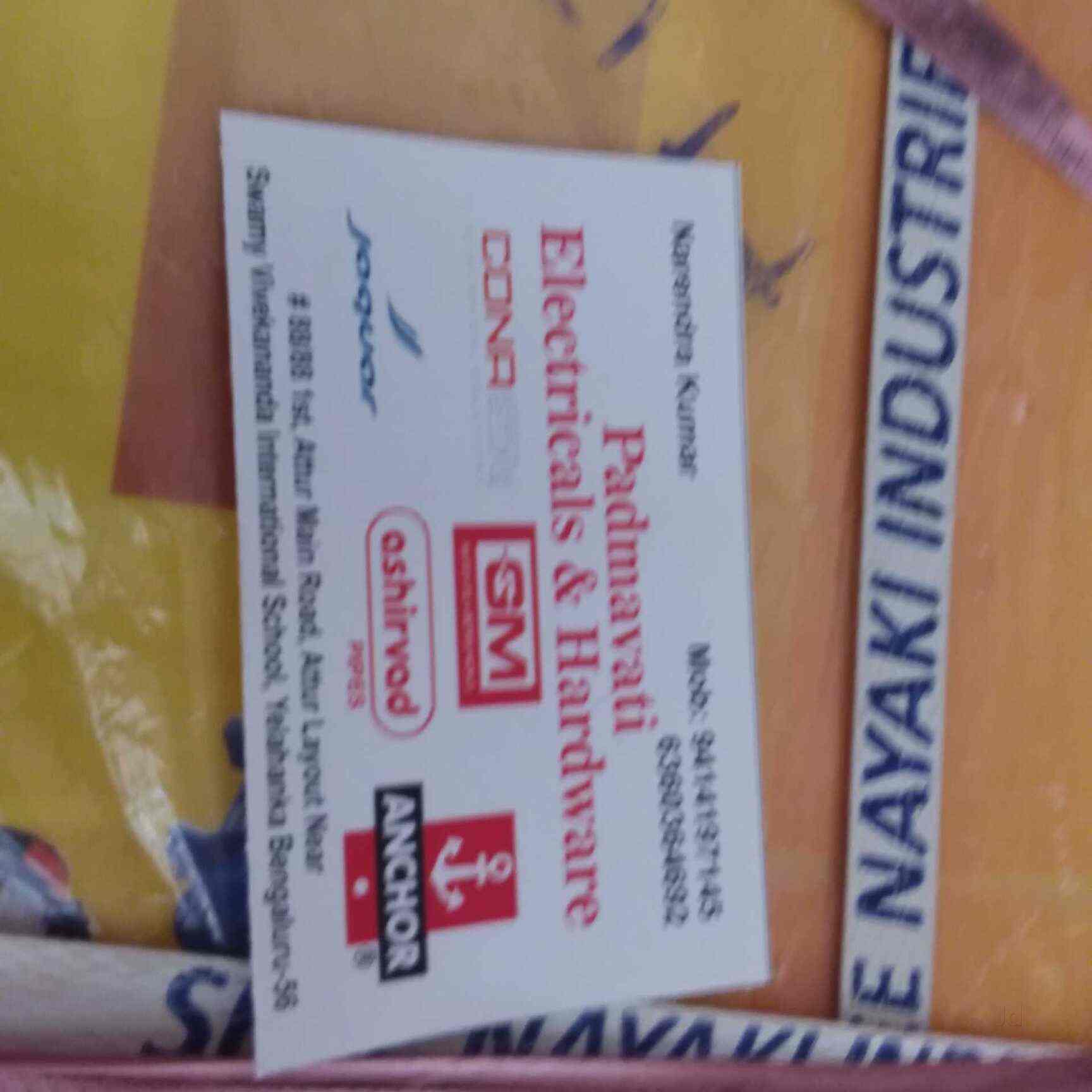 Padmawathi Electrical And Hardware in Yelahanka,Bangalore Best