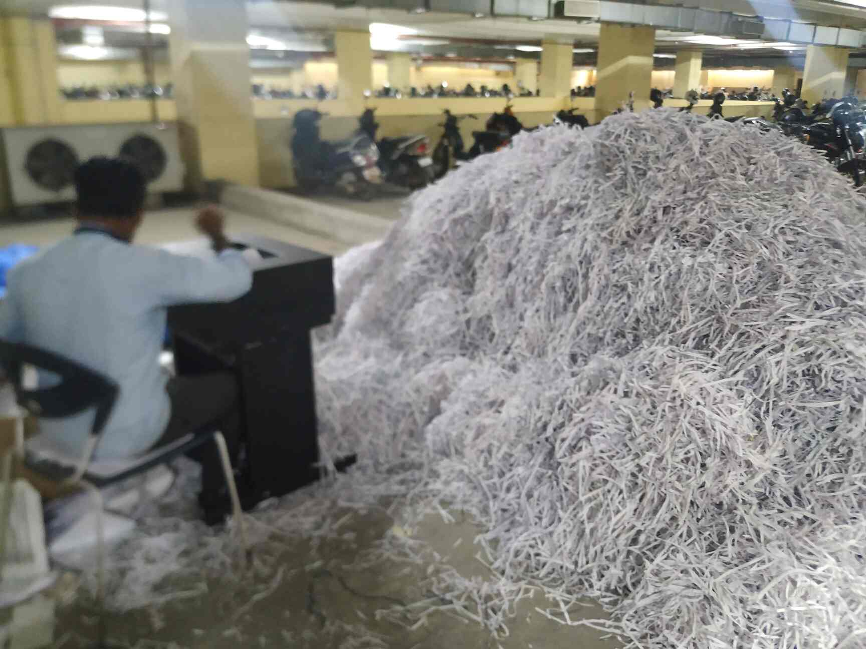 Paper shredding (cutting) machine Rental in Electronic City,Bangalore Best in Bangalore Justdial