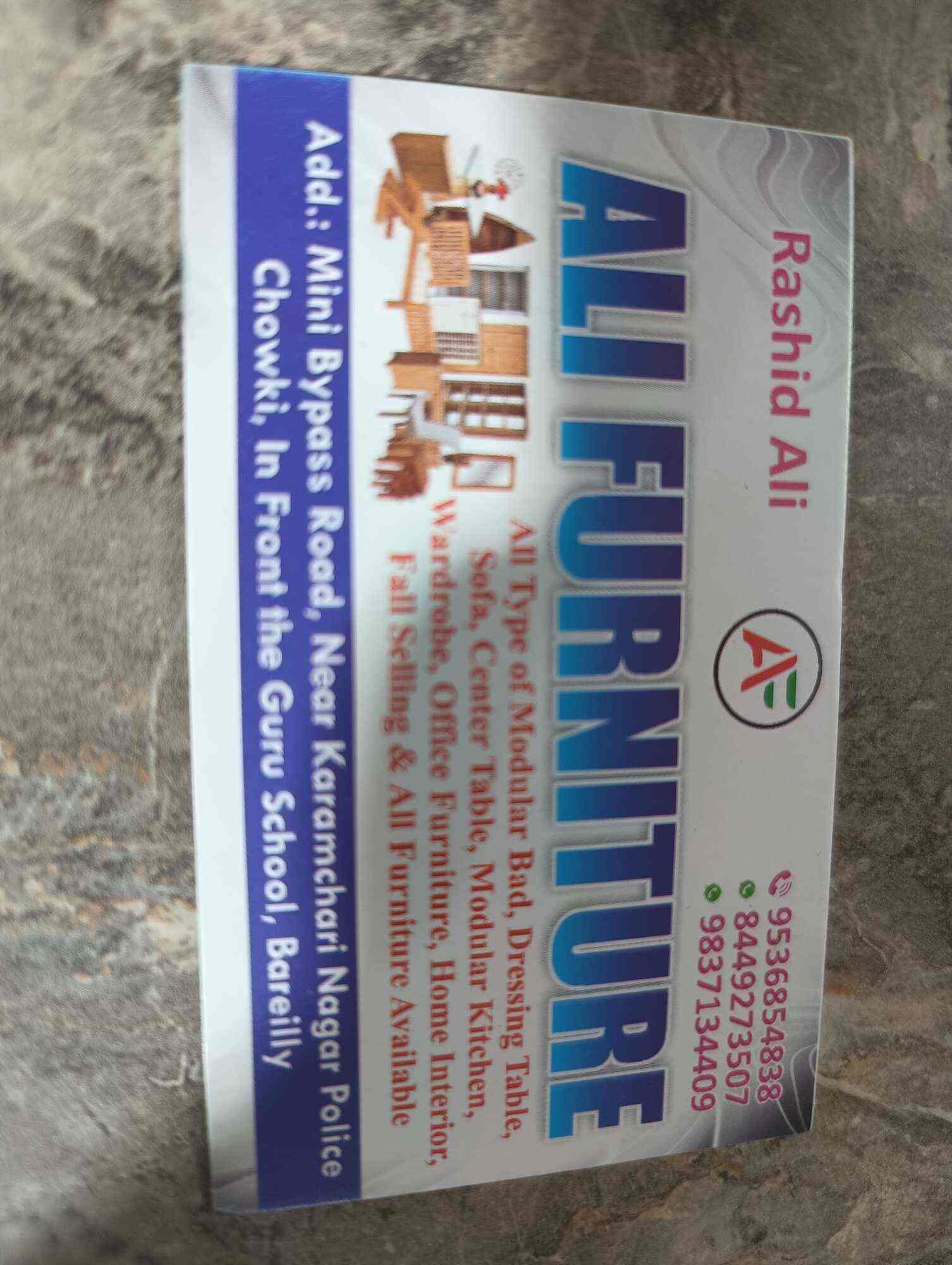 Ali Furniture Dealer from in Karamchari Nagar, Bareilly, India