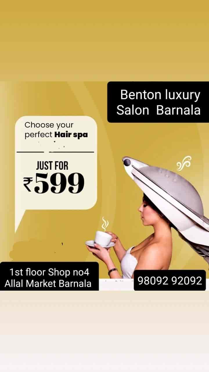 Benton Luxury Salon in Old Tehsil Road,Barnala Best Beauty Parlours in Barnala Justdial