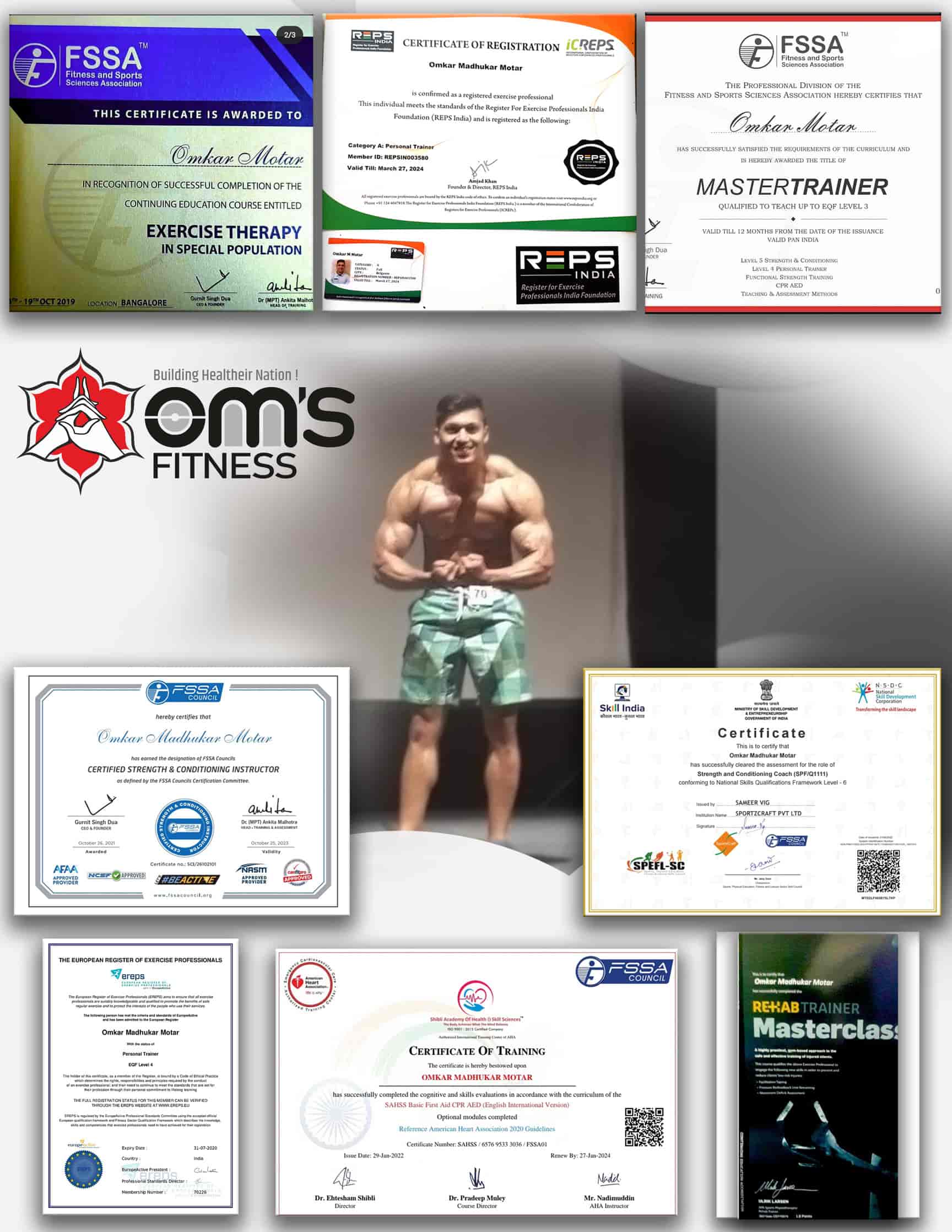 Oms Fitness Studio & Sports in Vinayak Nagar,Belgaum Best Fitness