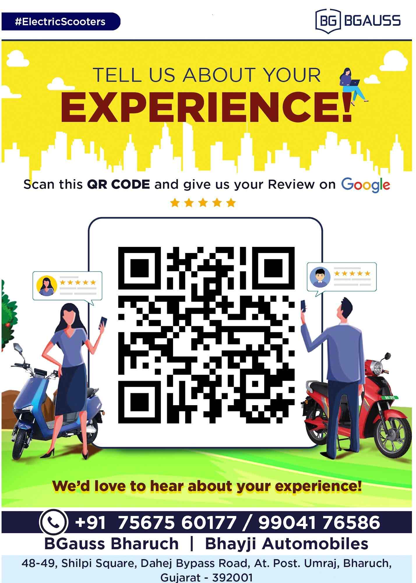Top Ampere Battery Operated Scooter Dealers in Bhavnagar Best Ampere