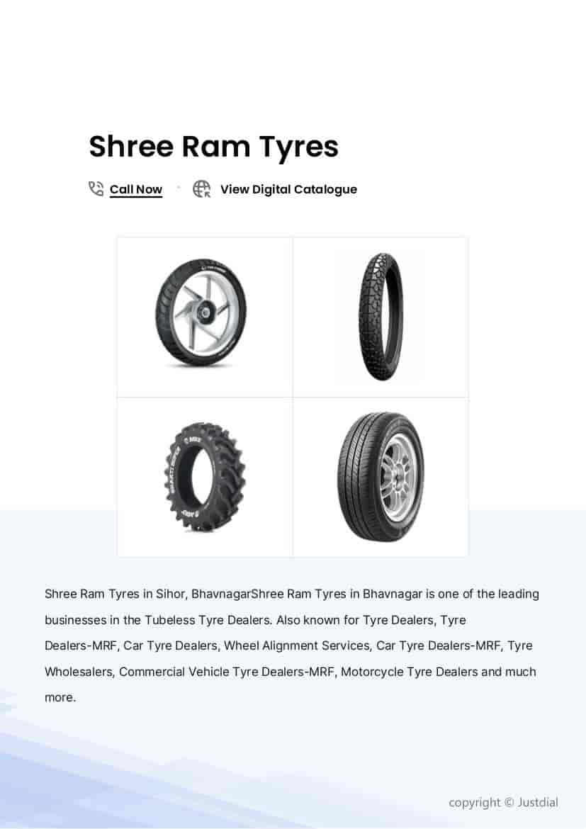 MRF Super Miler 99-10 PR Tube Tyre in Bhavnagar at