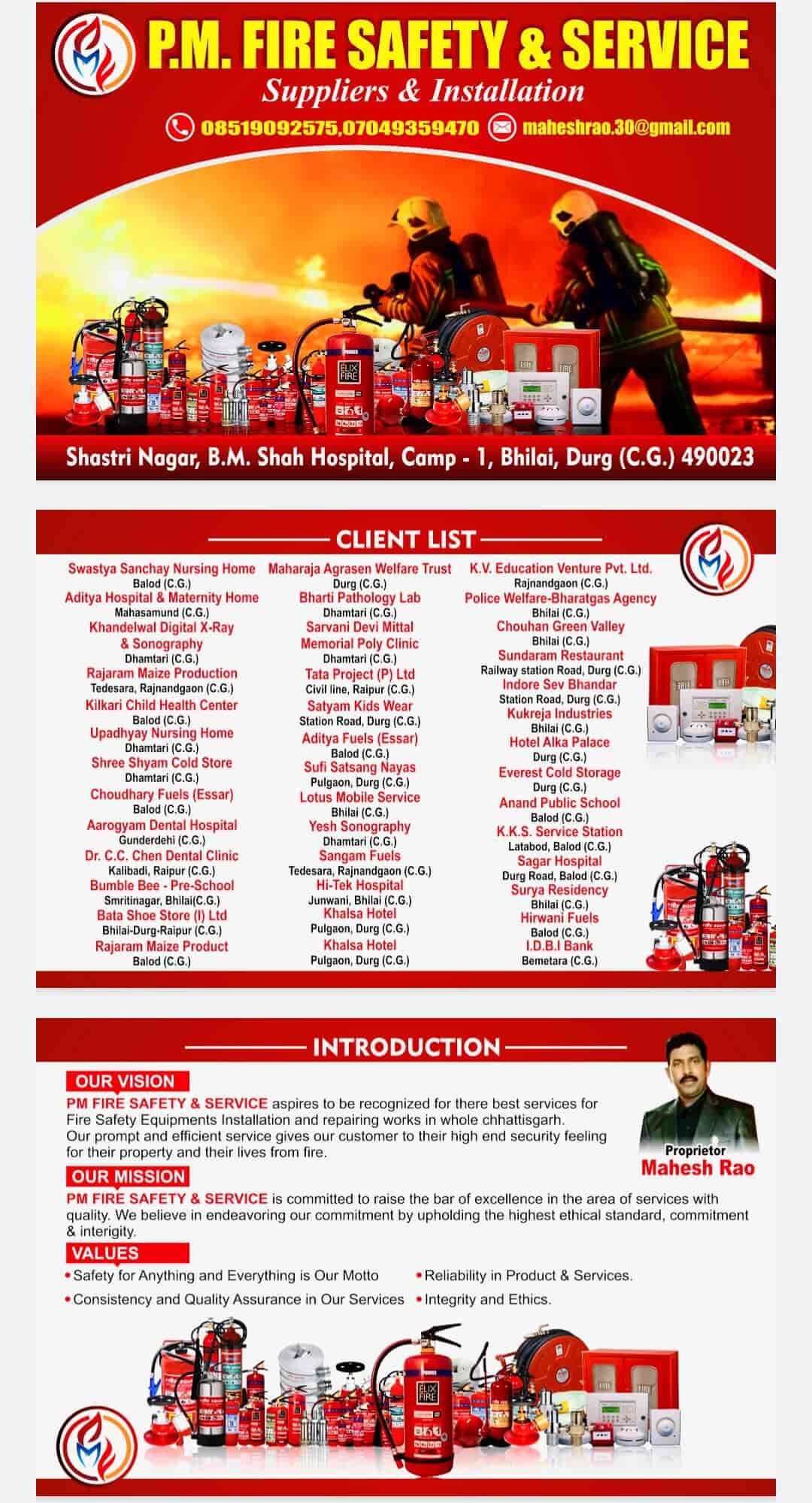 Top Fire Extinguisher Refilling Services in Durg Best Fire