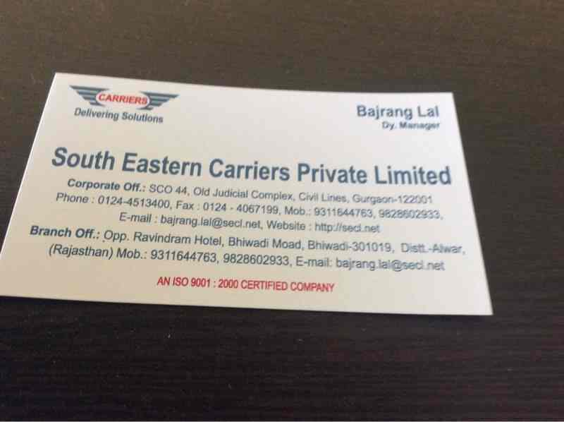 South Eastern Carriers Pvt Ltd in Main Road,Bhiwadi Best Transporters
