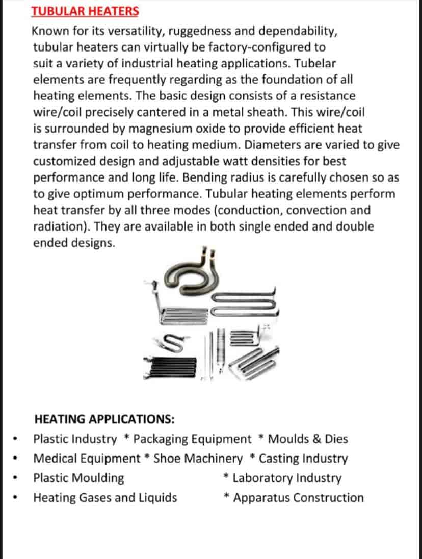 Top Industrial Heater Manufacturers in Ambala Cantt, Ambala