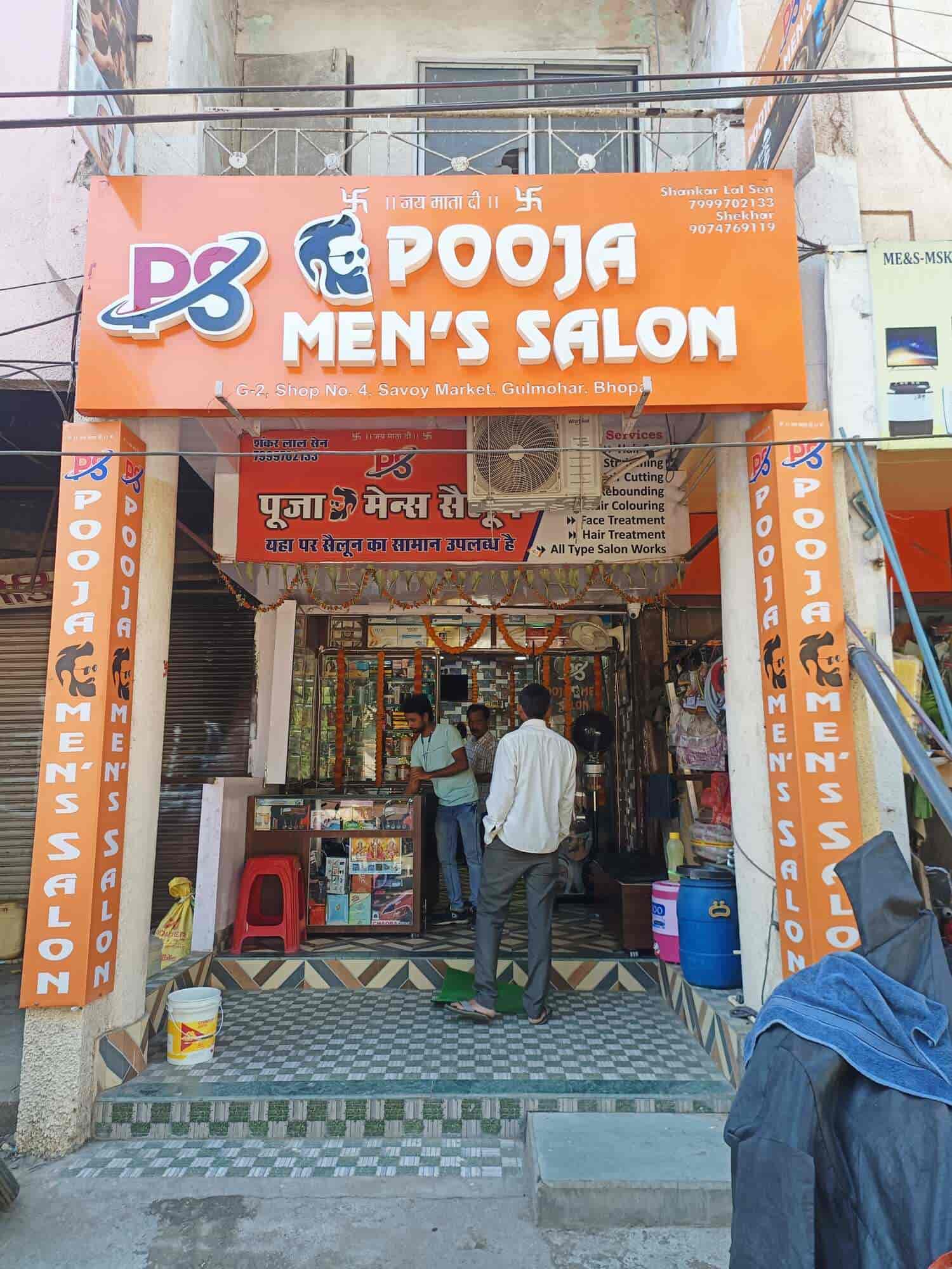 Pooja Men's Salon in Gulmohar Colony,Bhopal Best Salons in Bhopal