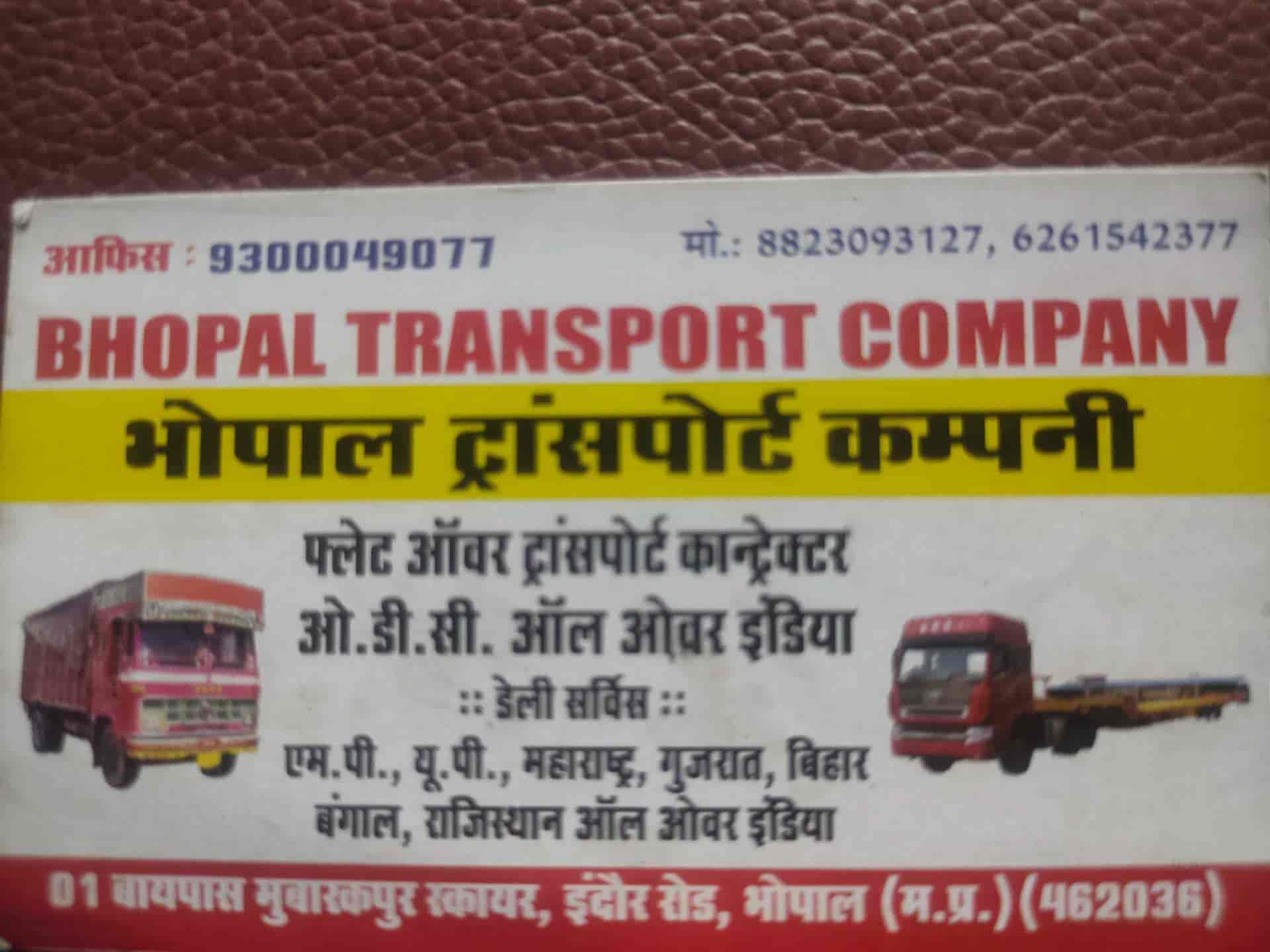 Bhopal Transport Company in Gandhinagar,Bhopal Best Transporters For