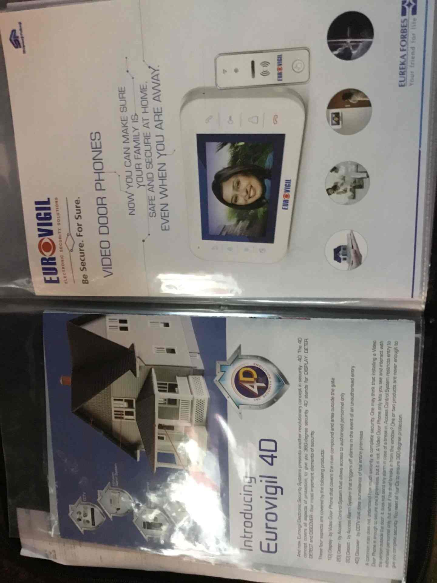 euro vigil video door phone