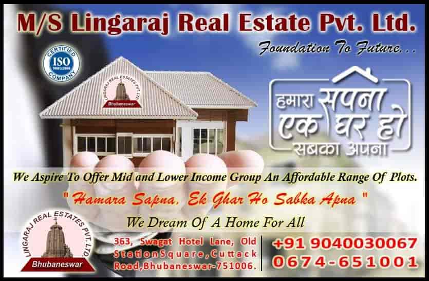 Lingaraj Real Estate Pvt Ltd in Cuttack Road,Bhubaneshwar Best Estate