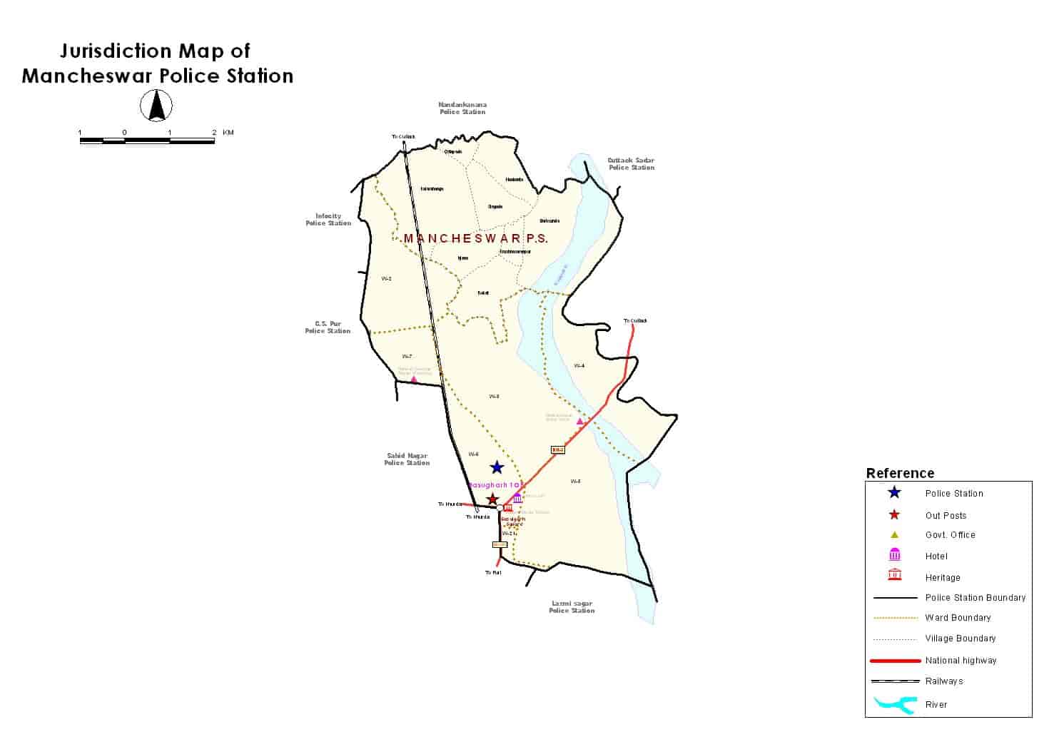 Nearby Police Station in Patia, Bhubaneshwar Police Helpline Number
