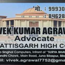 Vivek Kumar Agrawal in Juna Bilaspur,Bilaspur-chhattisgarh - Best Lawyers  in Bilaspur-chhattisgarh - Justdial