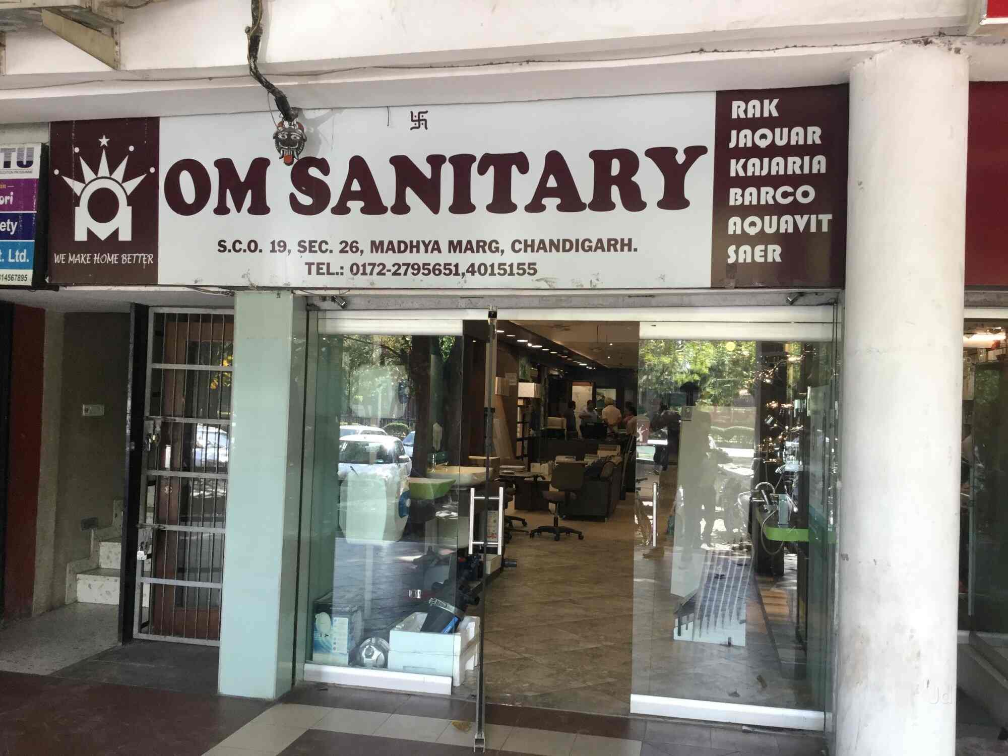 Om Sanitary, Chandigarh Sector 26 Tile Dealers in Chandigarh Justdial