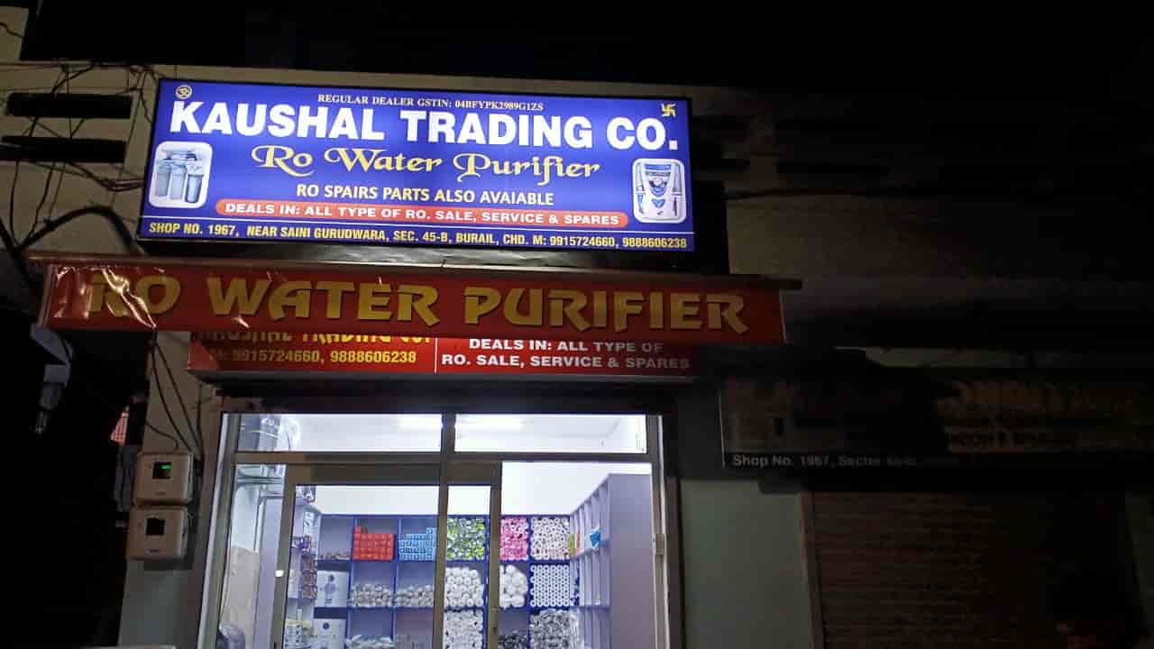 Kaushal Trading Co. in Chandigarh Sector 45c,Chandigarh Best Water Purifier Dealers in