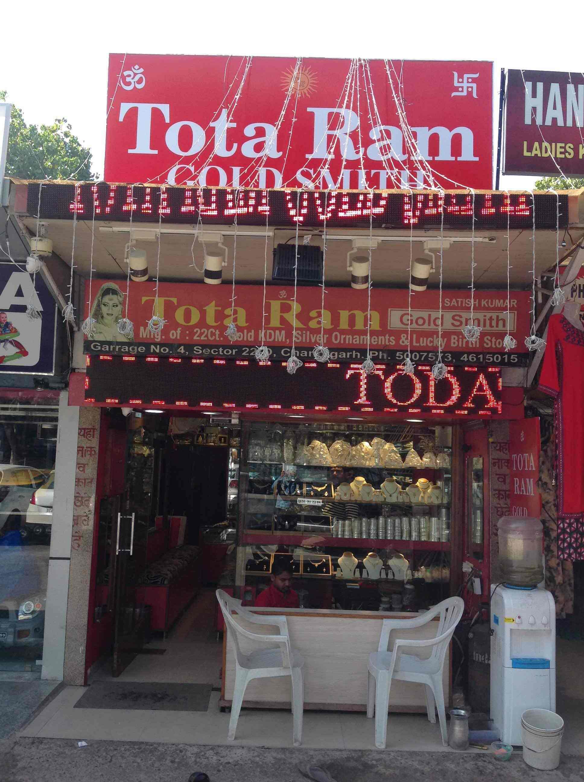 Tota ram jewellers sales
