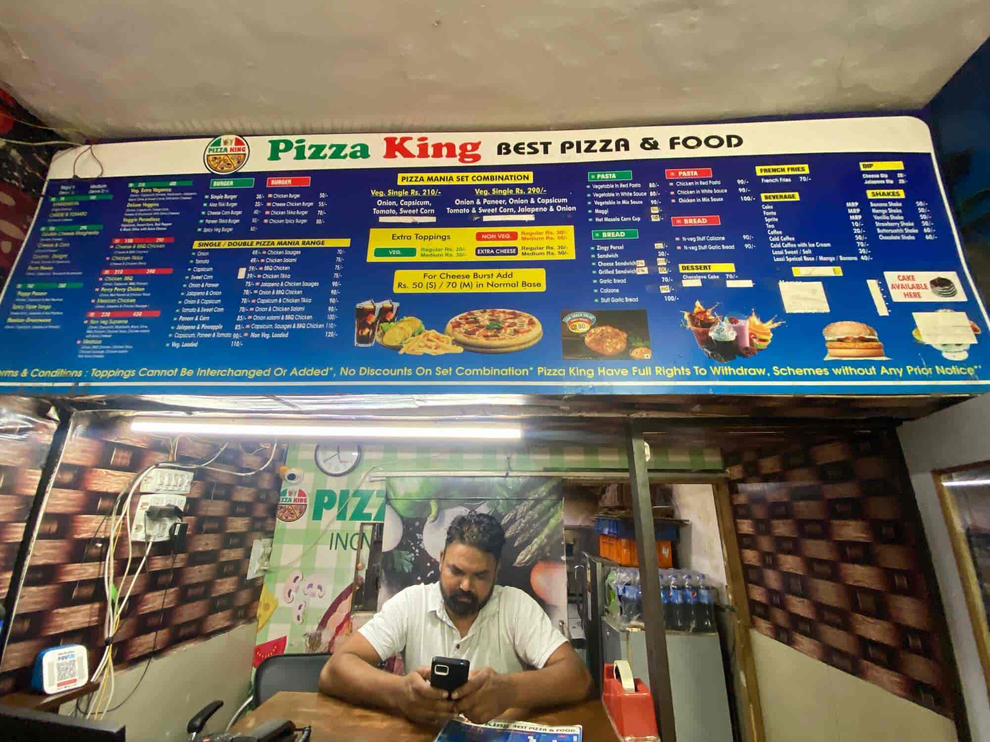 Pizza King in Ramdarbar,Chandigarh Best Pizza Outlets in Chandigarh Justdial