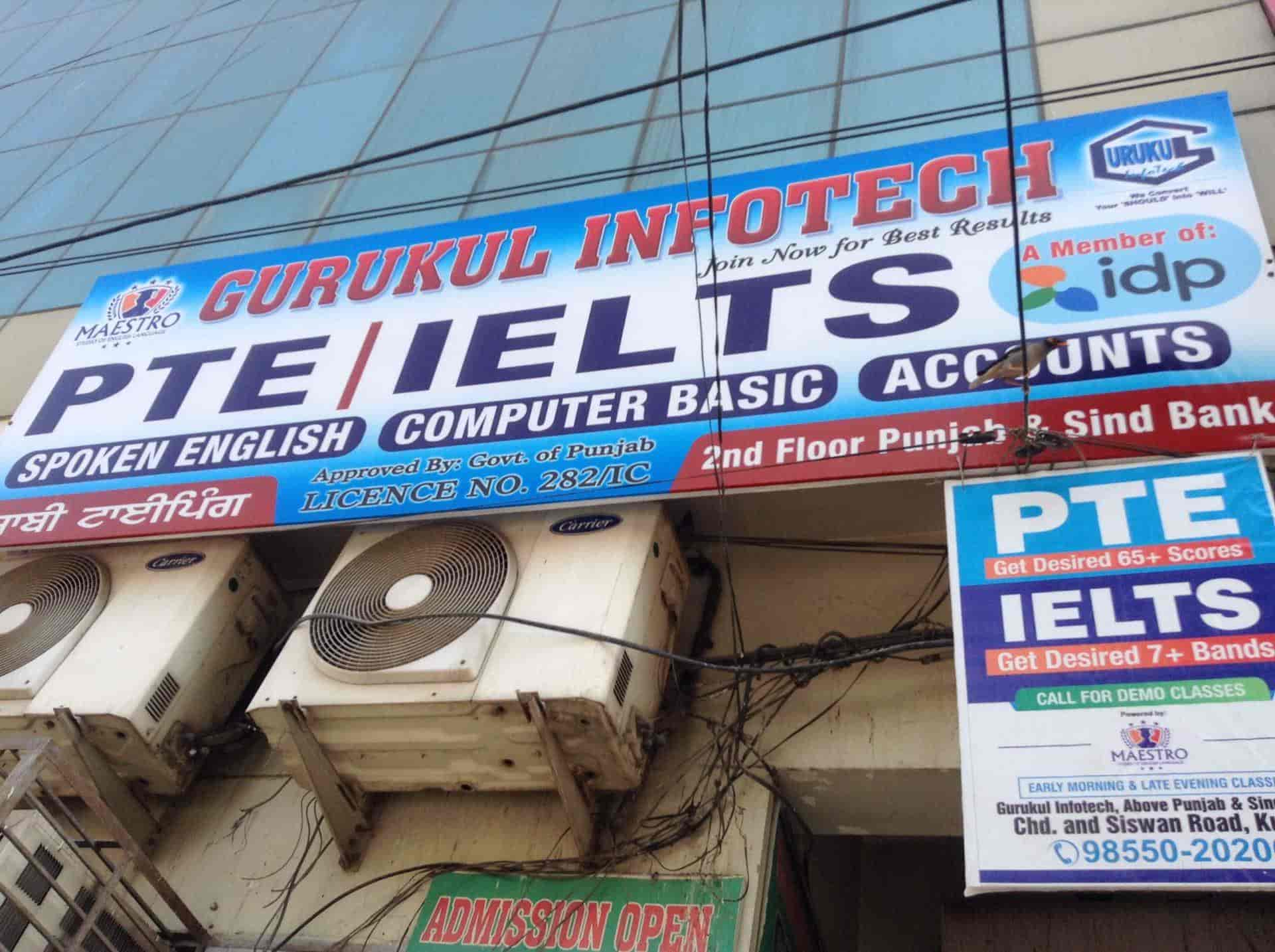 Gurukul Infotech IELTS INSTITUTE in Focal Point Chanalon,Kurali - Best ...