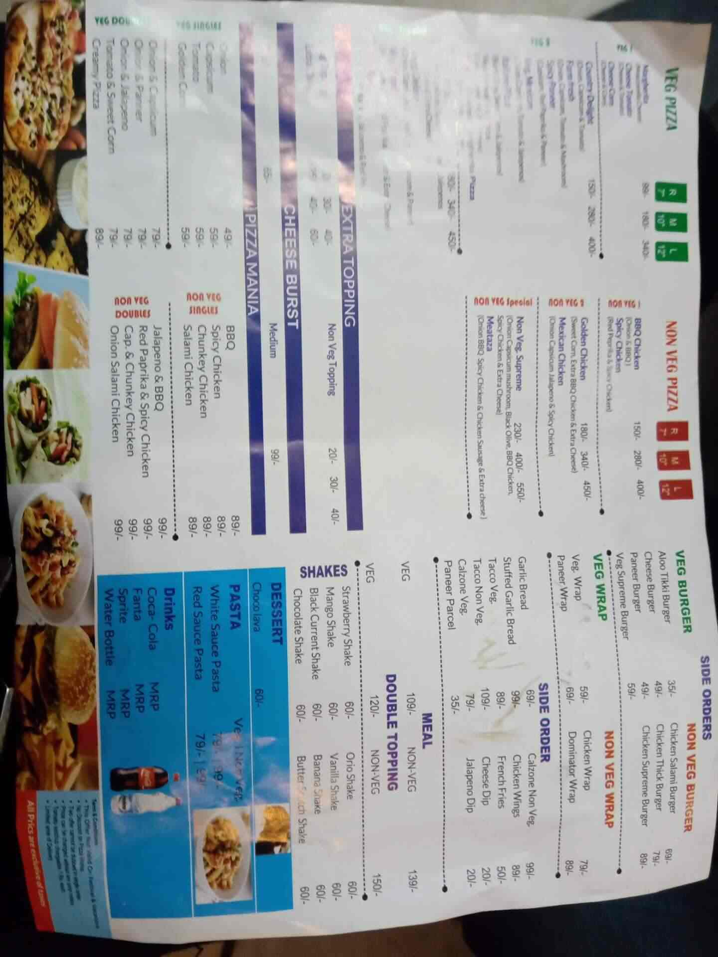 Dominic Pizza in Mohali,Chandigarh Order Food Online Best Pizza