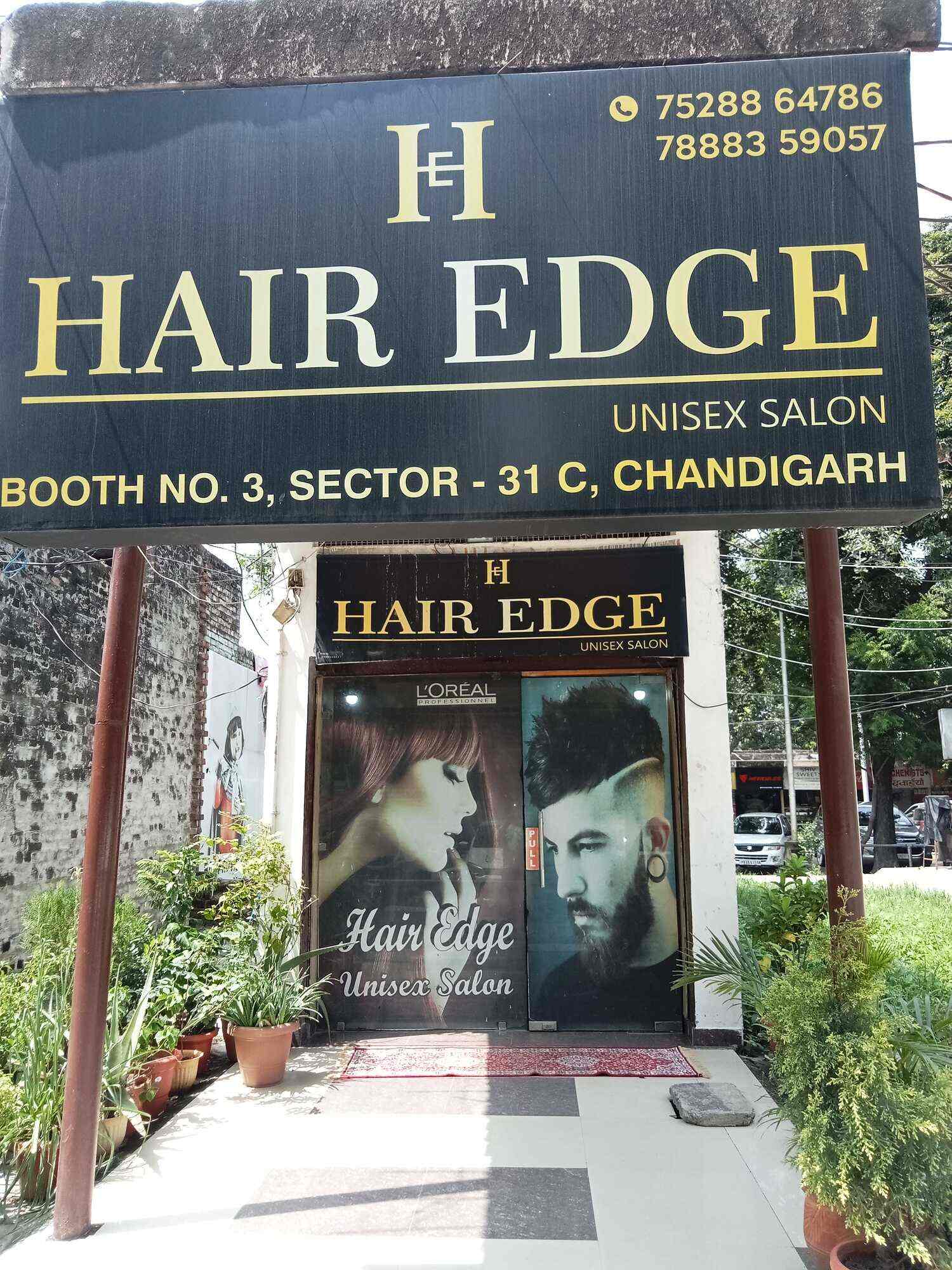 Hair Edge Unisex Salon in Chandigarh Sector 31c,Chandigarh Best