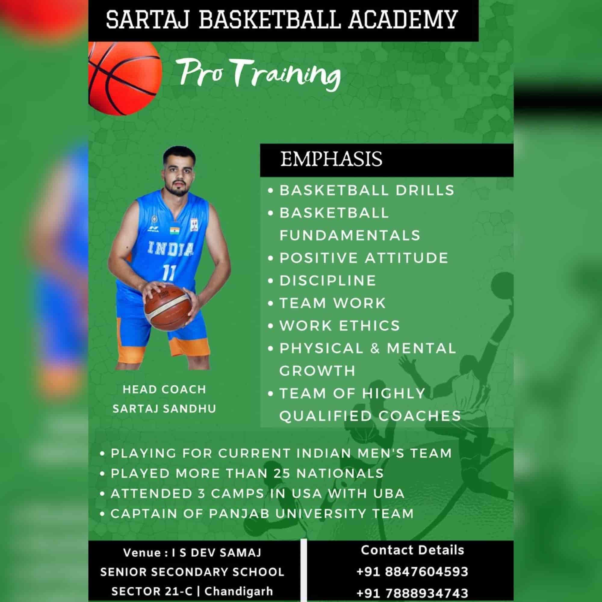 Top Basketball Coaching Classes in Panchkula Best Basket Ball