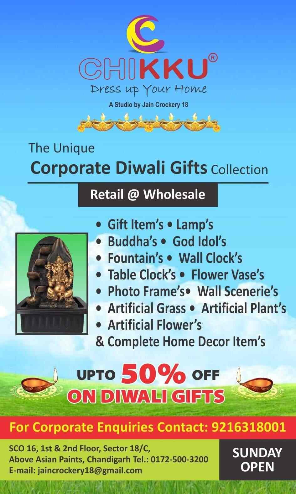 Top Gift Shops in Chandigarh Sector 44c Best Gift Store near me