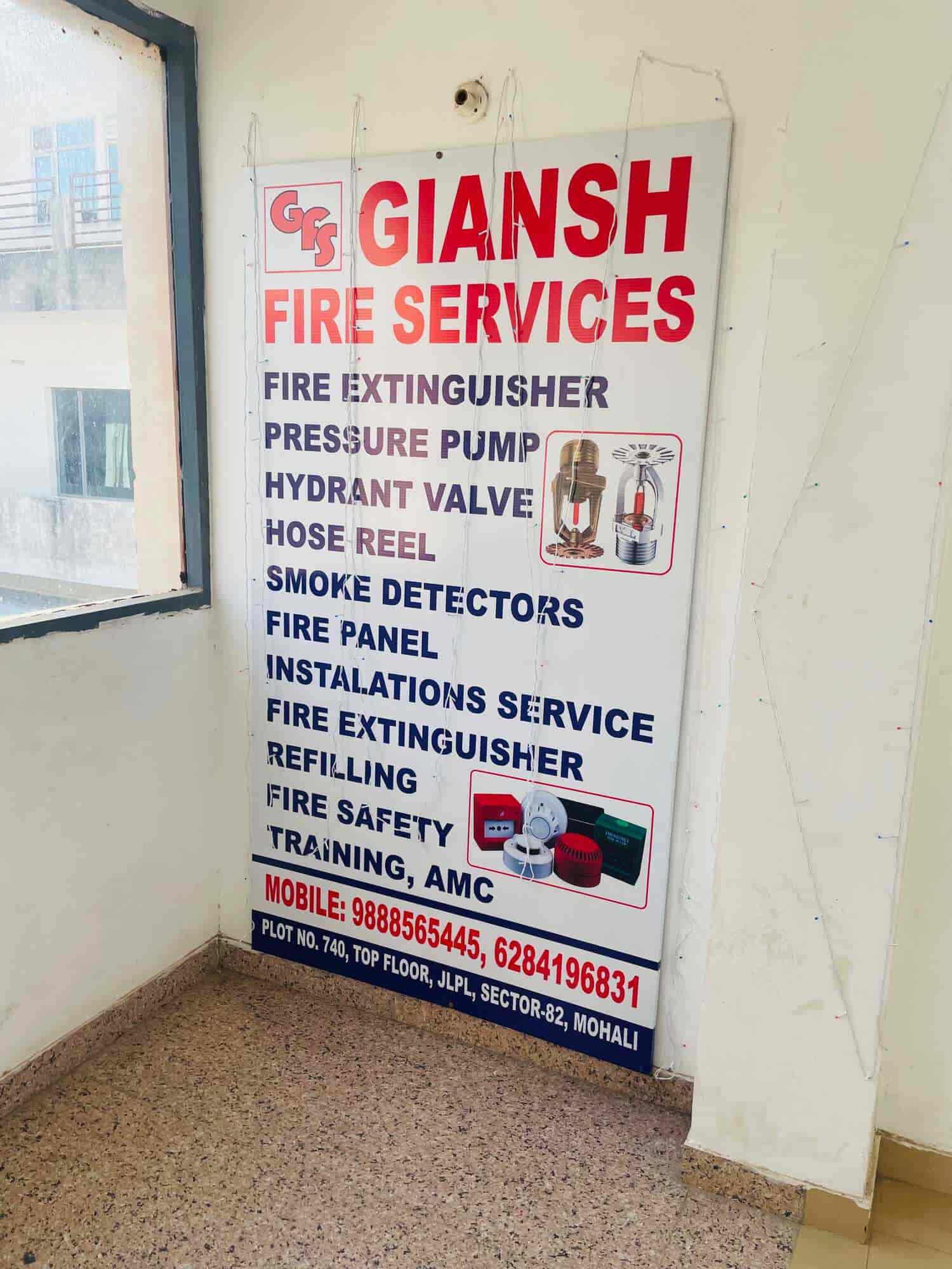 Top Fire Safety Equipment Dealers in Chandigarh फायर सेफ्टी