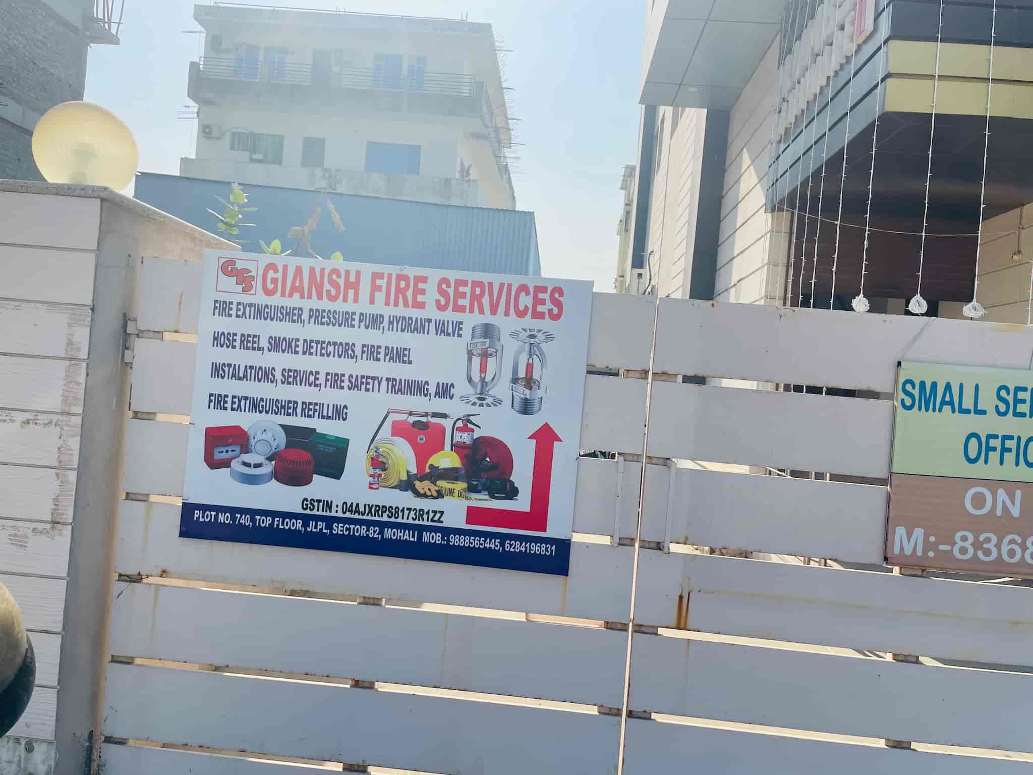 Top Fire Safety Equipment Dealers in Chandigarh फायर सेफ्टी