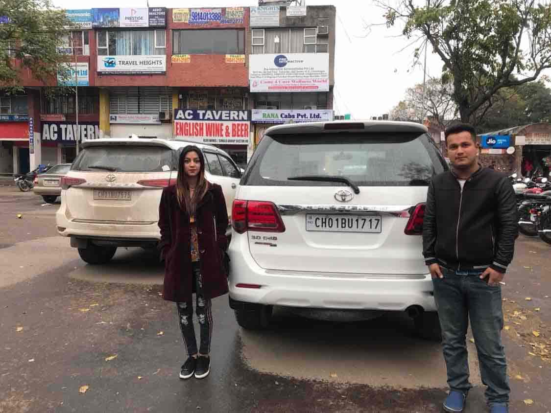 Top Car On Hire For Self Driven in Zirakpur City,Chandigarh Best Self