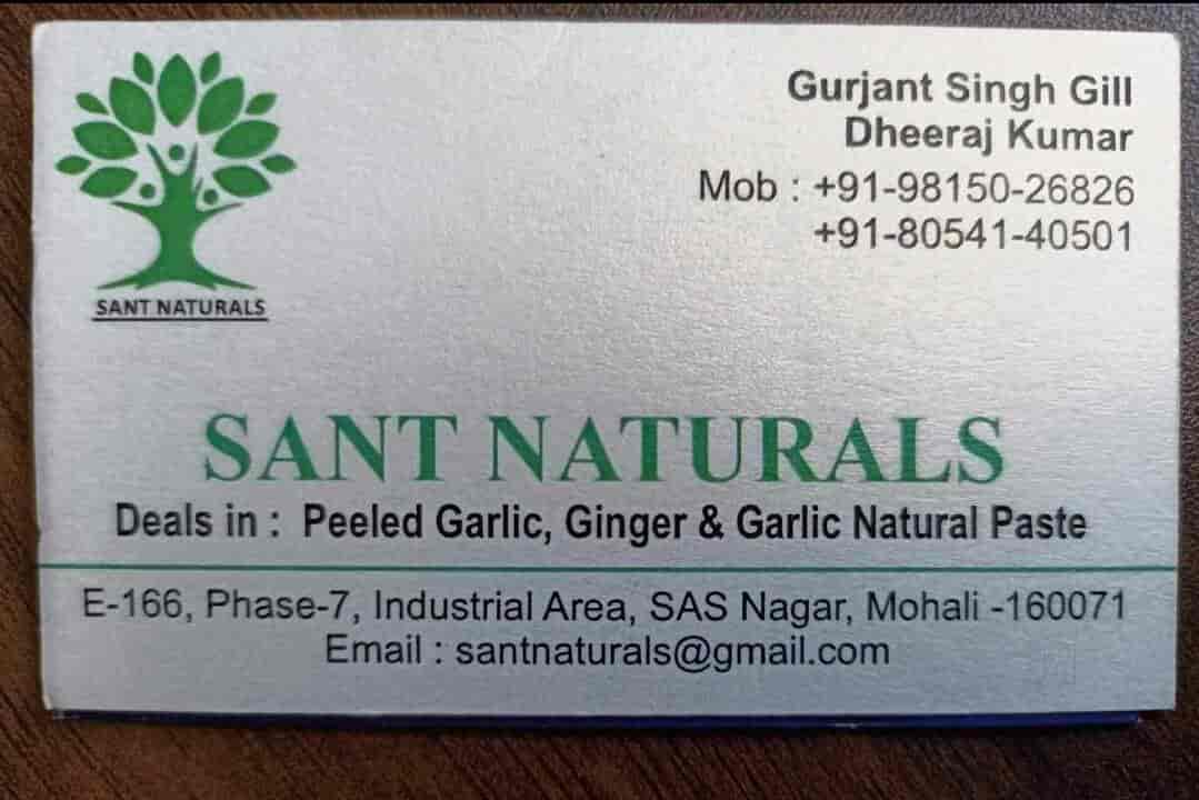 Sant Naturals in Industrial Area Phase 7,Chandigarh Best Organic
